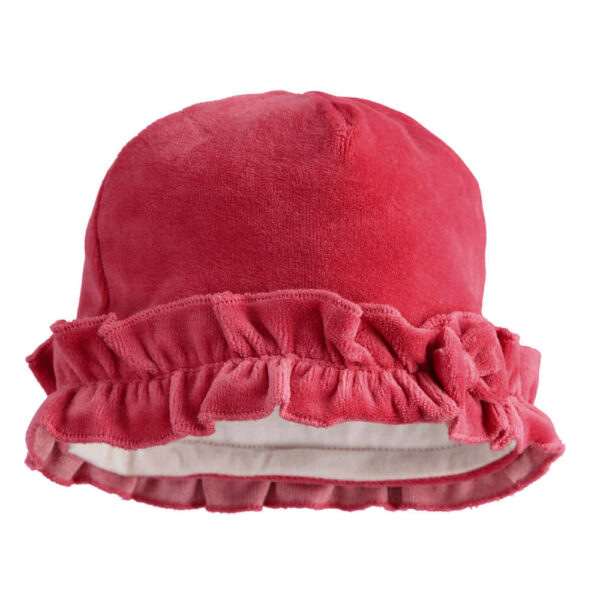 Cappello bimba con ruches
