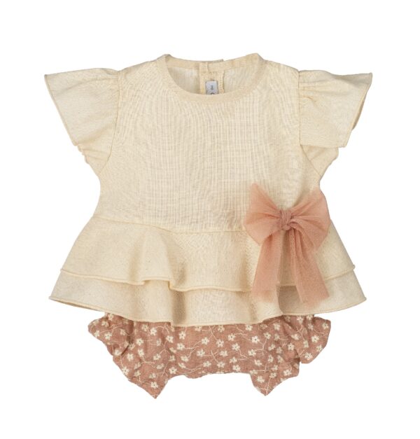 Completo camicia e coulotte CALAMARO BABY