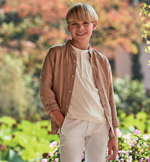 Camicia coreana ragazzo Sarabanda