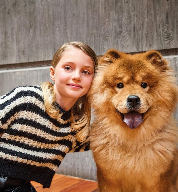 Maglia a righe ragazza Sarabanda