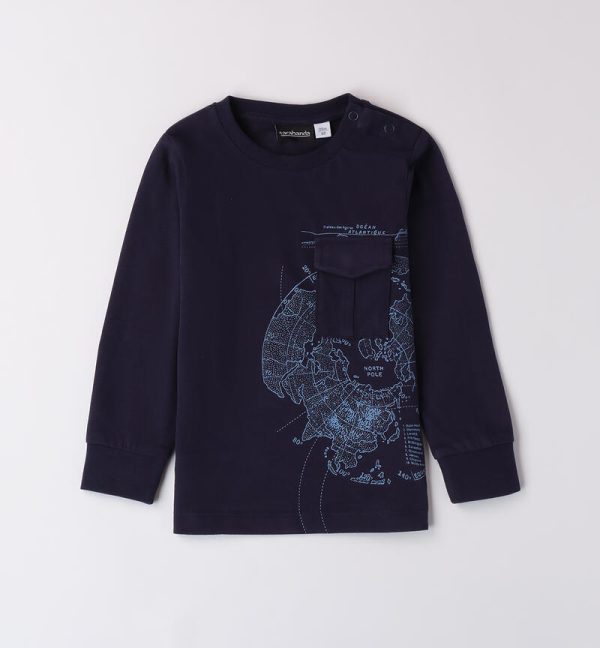 Maglietta bambino con tasche Sarabanda