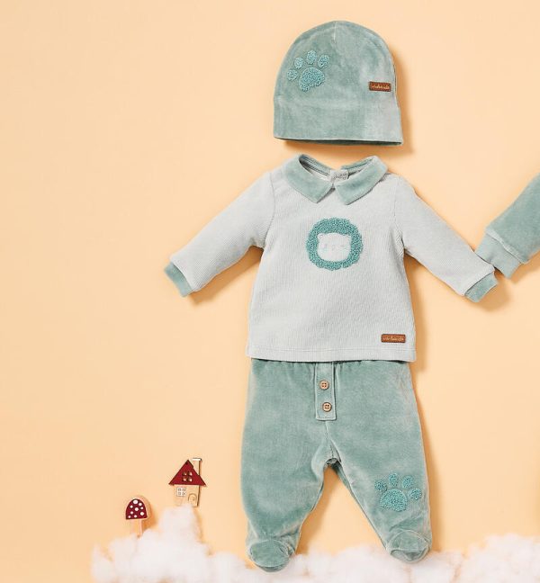 Tutina in ciniglia neonato Minibanda