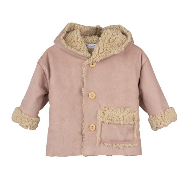 Cappotto rosa Calamaro Baby