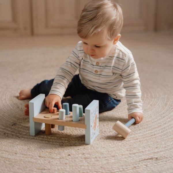 Martello con pioli blu Little Dutch