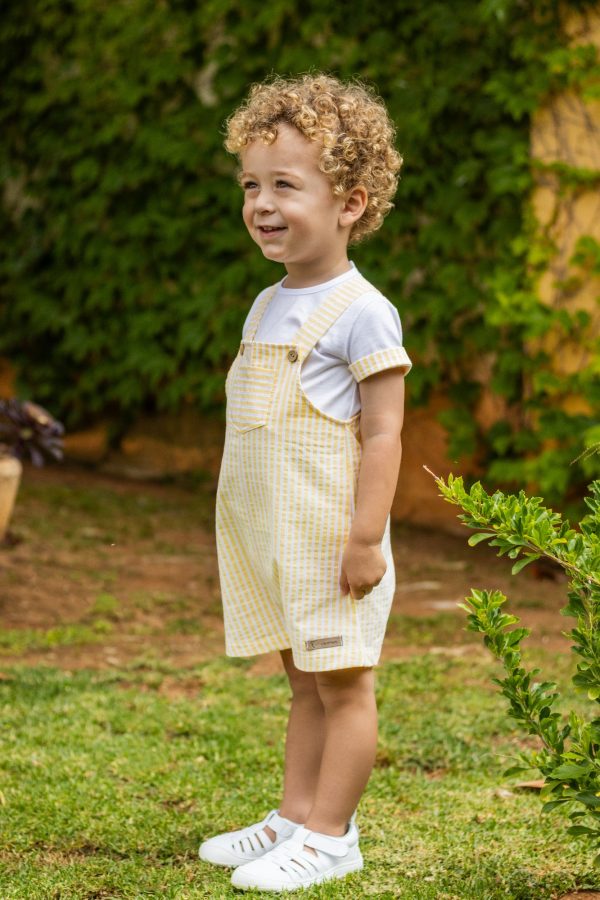 Salopette Frisa Calamaro Baby