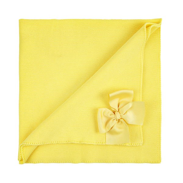 Scialle a punto legaccio e fiocco grande Condor