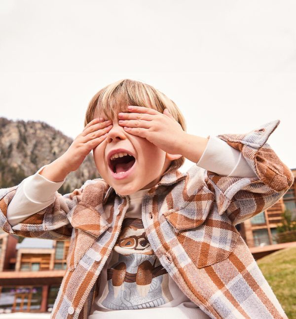 Camicia a quadri bambino Sarabanda