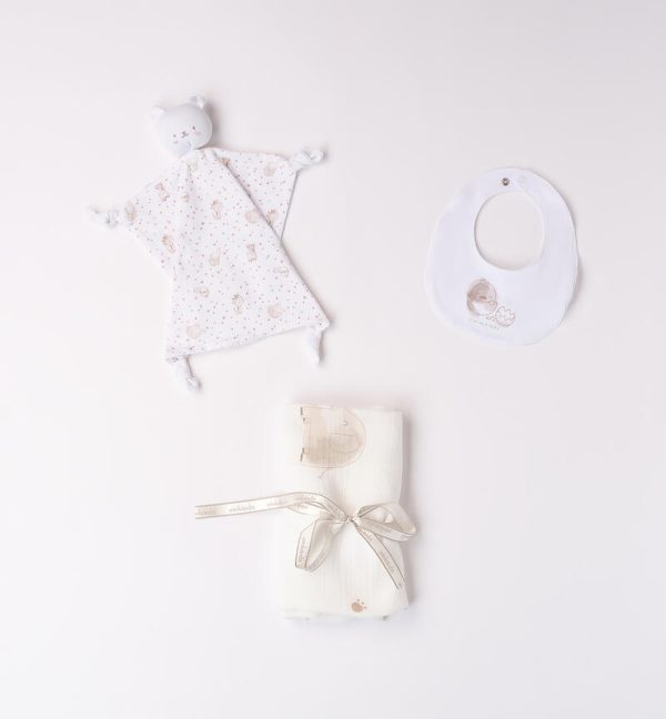 Kit dou dou, coperta e bavaglio unisex Minibanda
