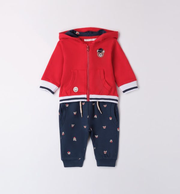 Completo due pezzi neonato Minibanda