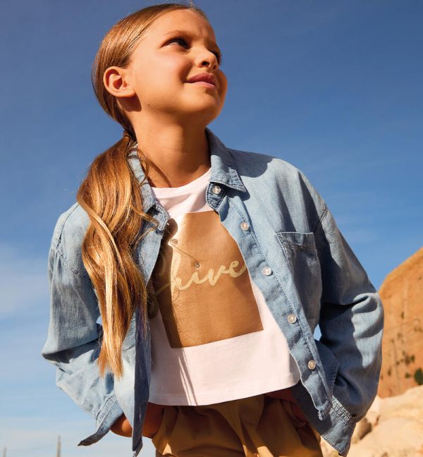 Maglietta da ragazza Sarabanda