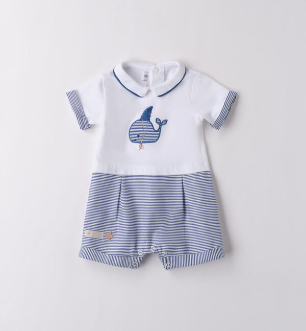 Pagliaccetto neonato estivo Minibanda