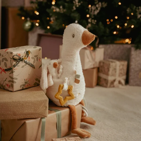 Peluche multi-attività  - Bianco - Little Goose