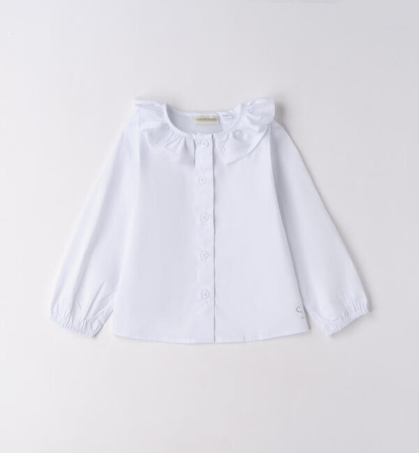 Camicia bianca bambina Sarabanda