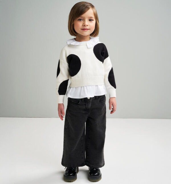 Pantaloni jeans bambina Sarabanda