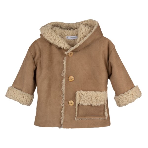 Cappotto cammello Calamaro Baby