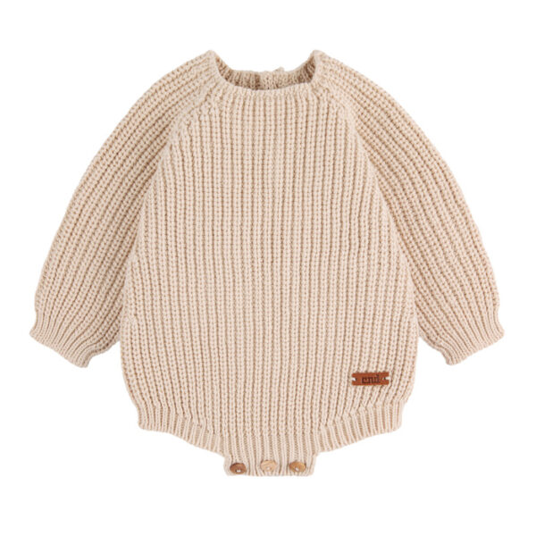 Body pagliaccetto unisex in punto perlato LINO