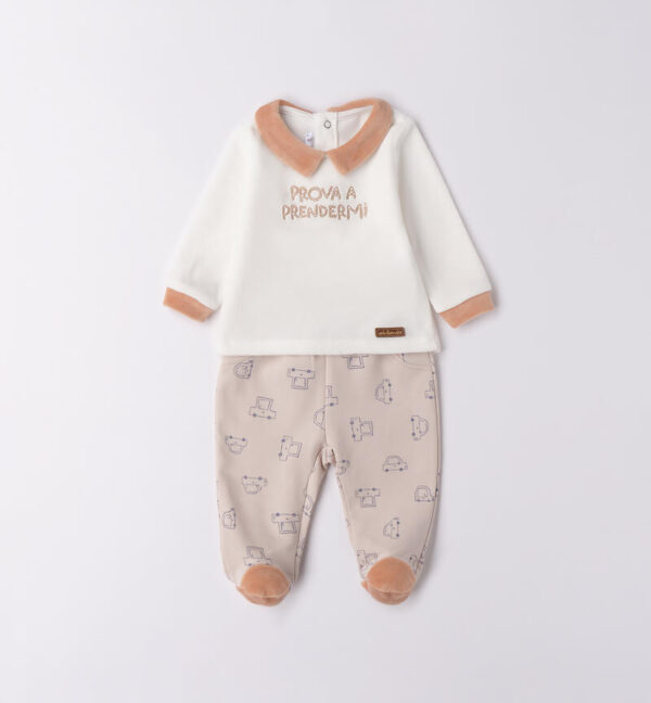 Tutina due pezzi neonato