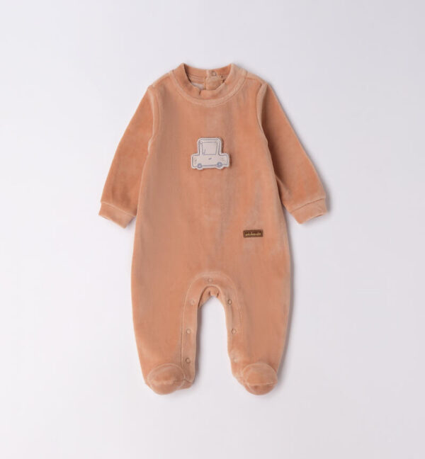 Tutina in ciniglia da neonato