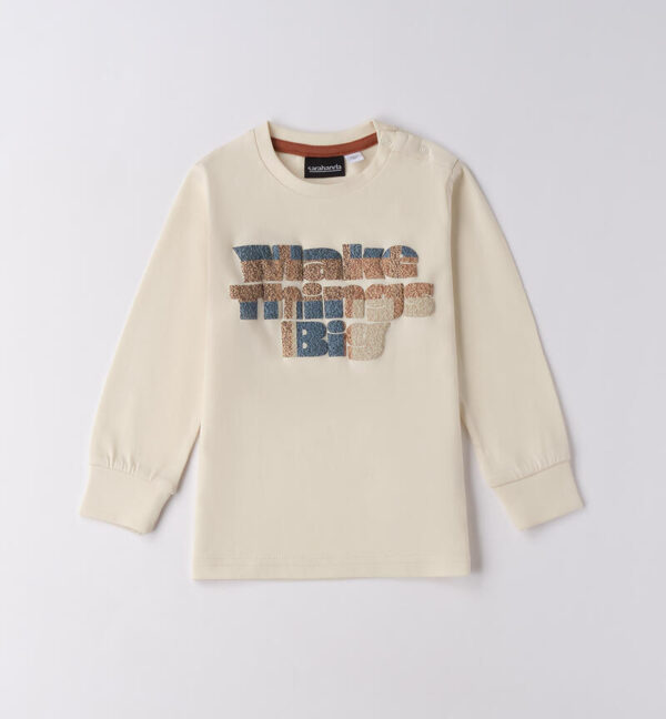 Maglietta bambino 100% cotone Sarabanda