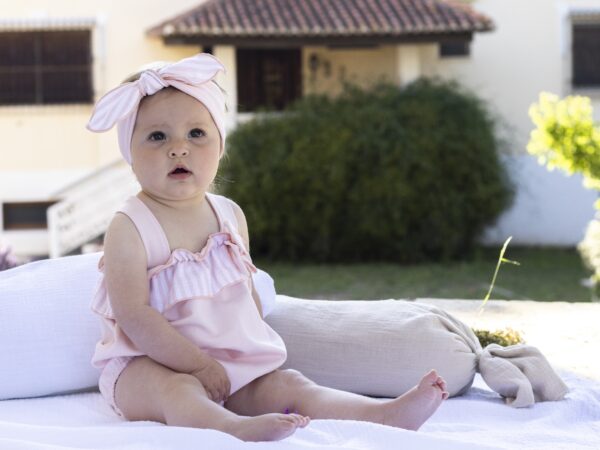 Pagliaccetto Bundi rosa Calamaro Baby