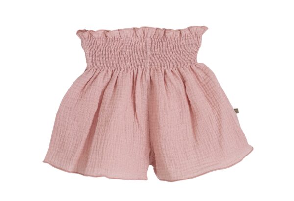 Pantaloncini rosa mussola ALBORAN Calamaro Baby