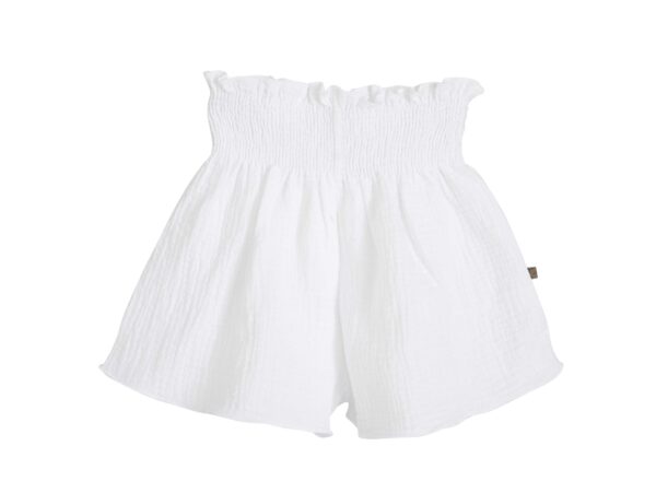 Pantaloncini bianco mussola ALBORAN Calamaro Baby