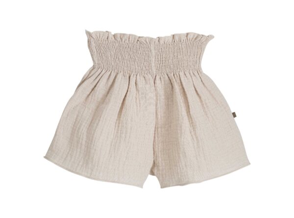 Pantaloncini beige mussola ALBORAN Calamaro Baby