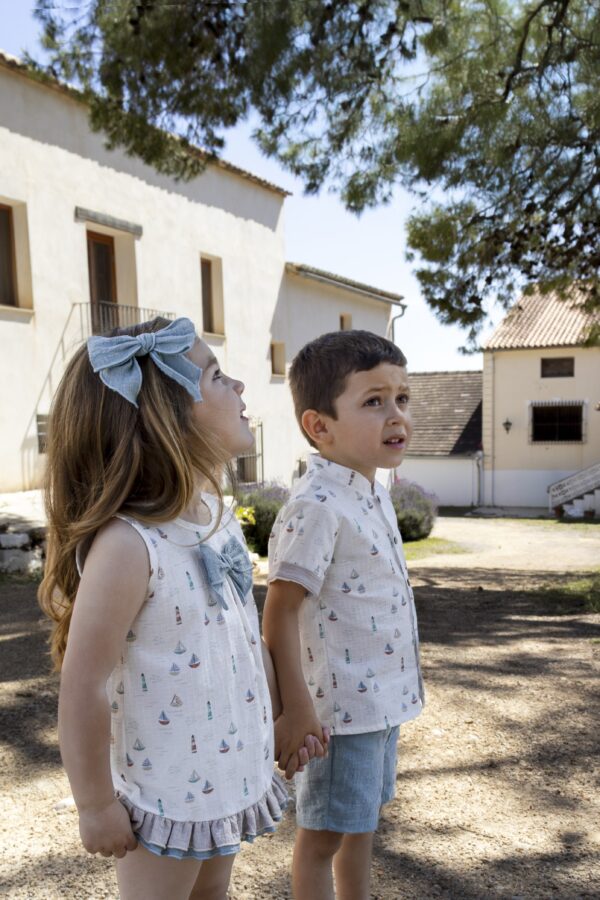 Vestito corto con culotte YANAM Calamaro Baby