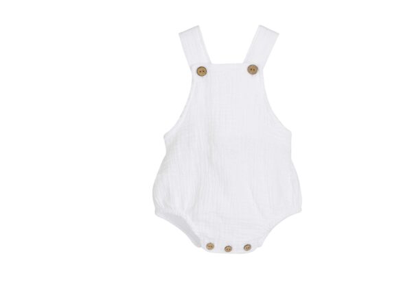 Pagliaccetto unisex bianco Calamaro Baby
