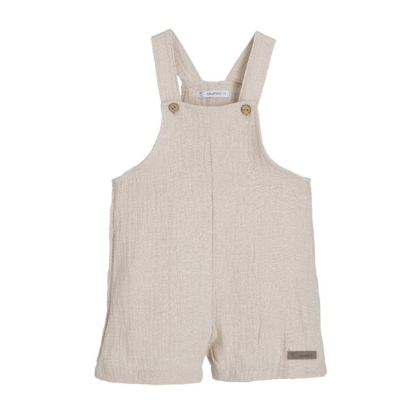 Salopette sabbia Calamaro Baby