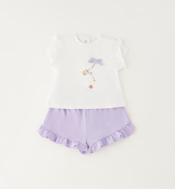 Completino neonata due pezzi